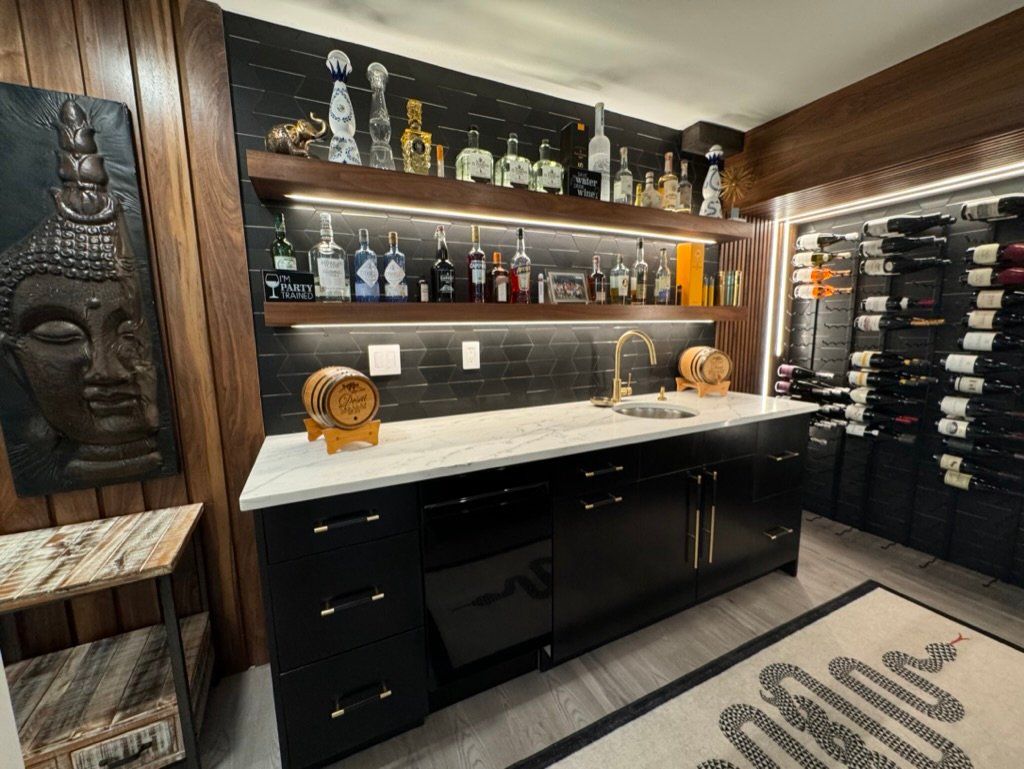 Home Bar Makeover 